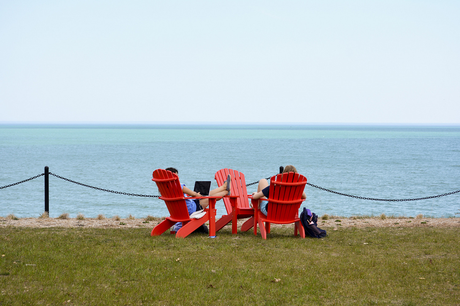 A quiet break between classes is even more relaxing with these views.