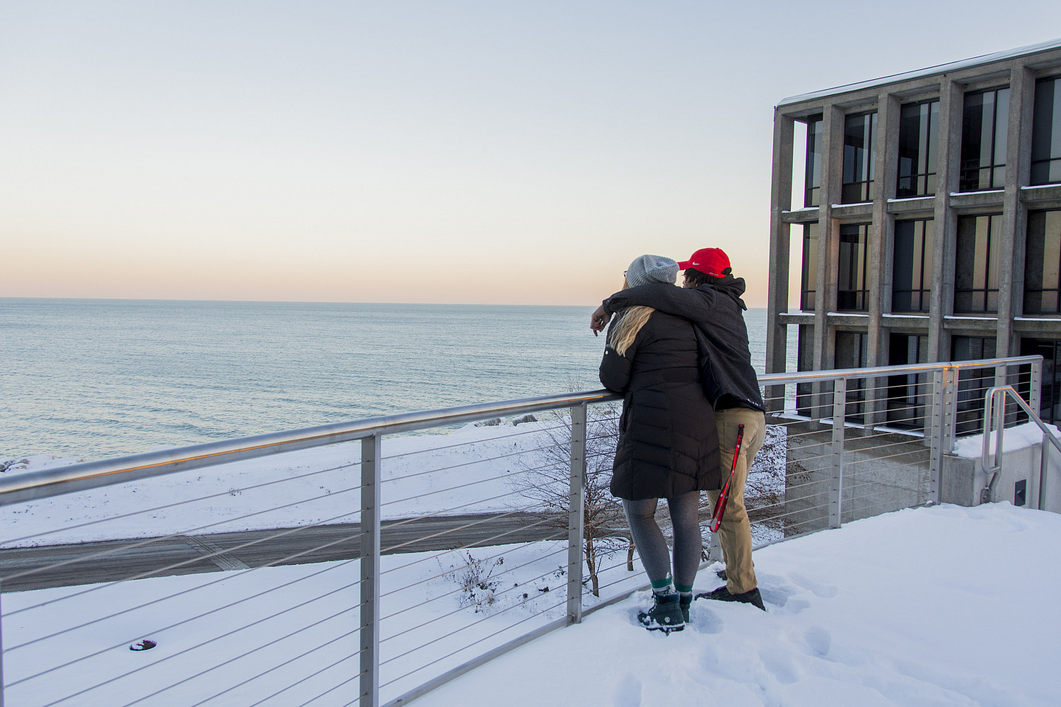 You may need to bundle up in winter, but the views are still breathtaking.