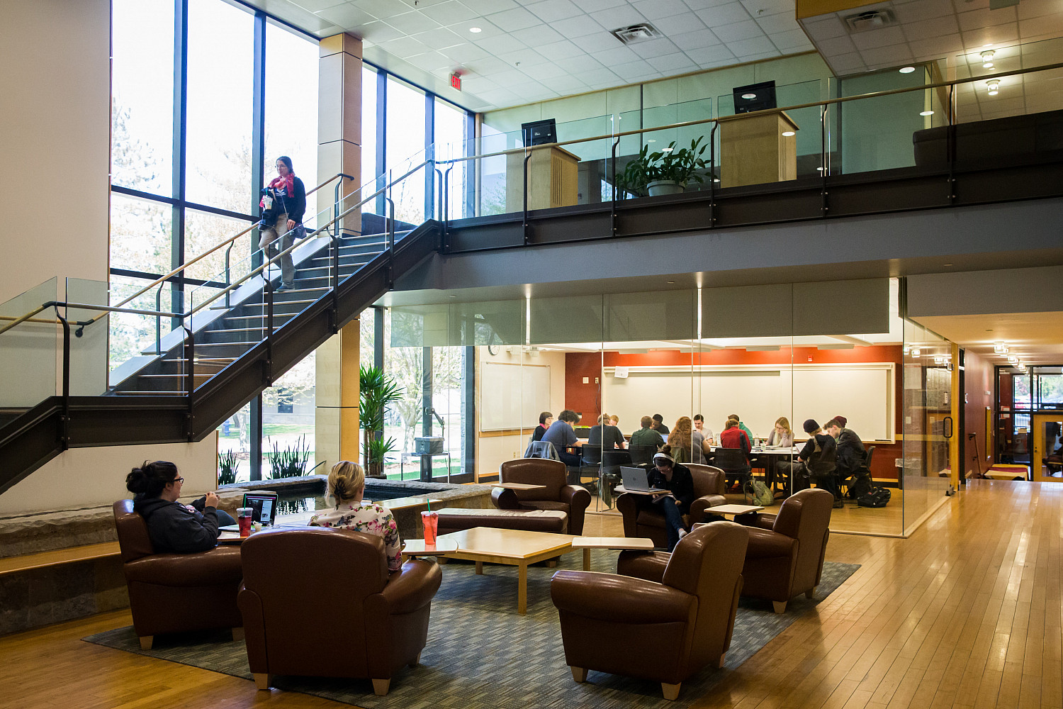 The A. W. Clausen Center for World Business is both a first-class learning facility for Carthage students and an active program of guest ...