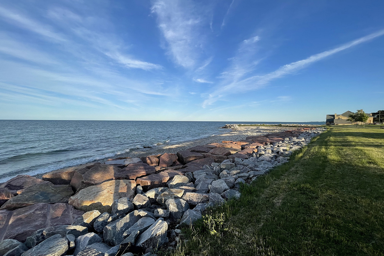 Kenosha has several beautiful lakefront parks, like Southport Park.