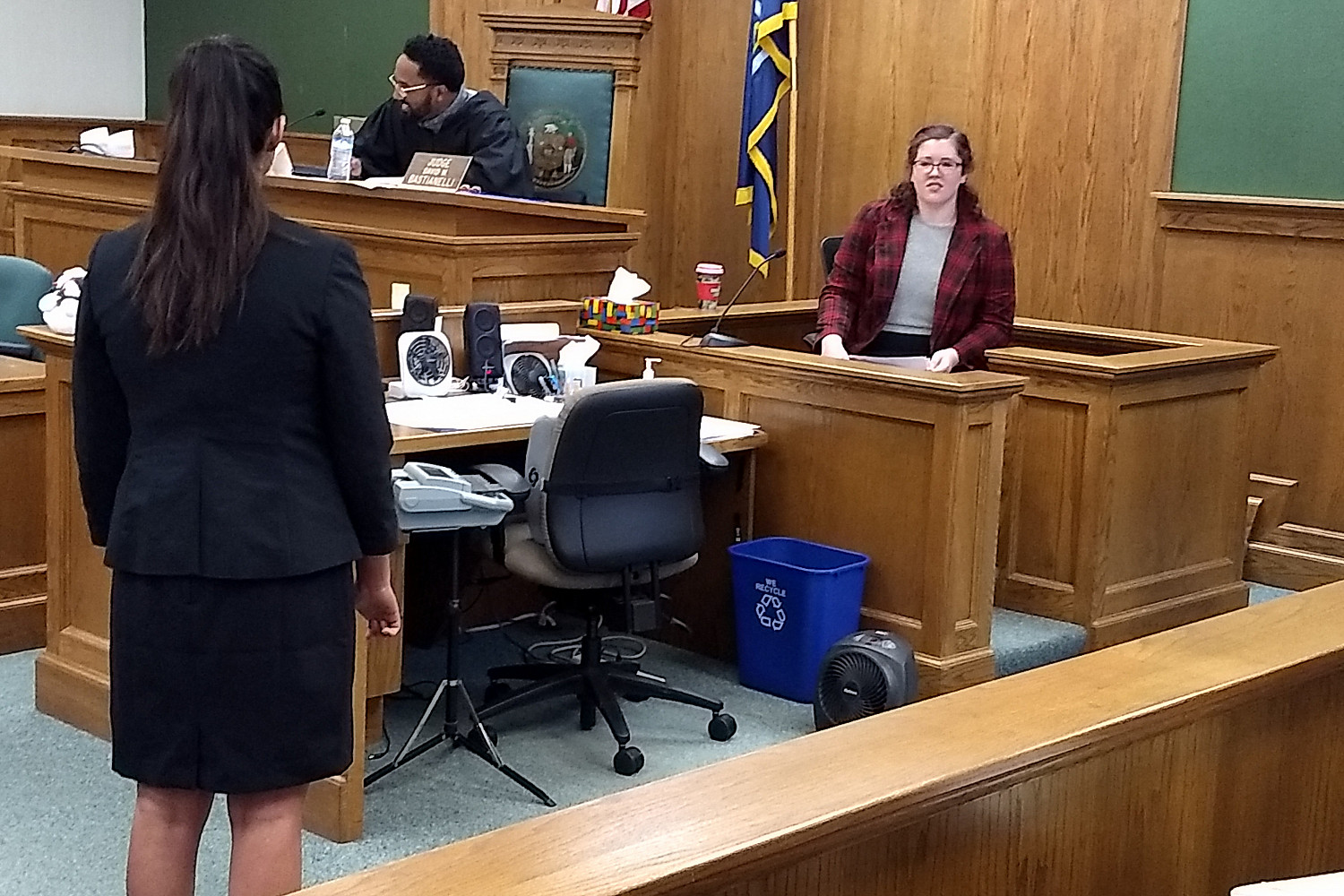 The 2018 Mock Trial tournament was held at the Kenosha County Courthouse.