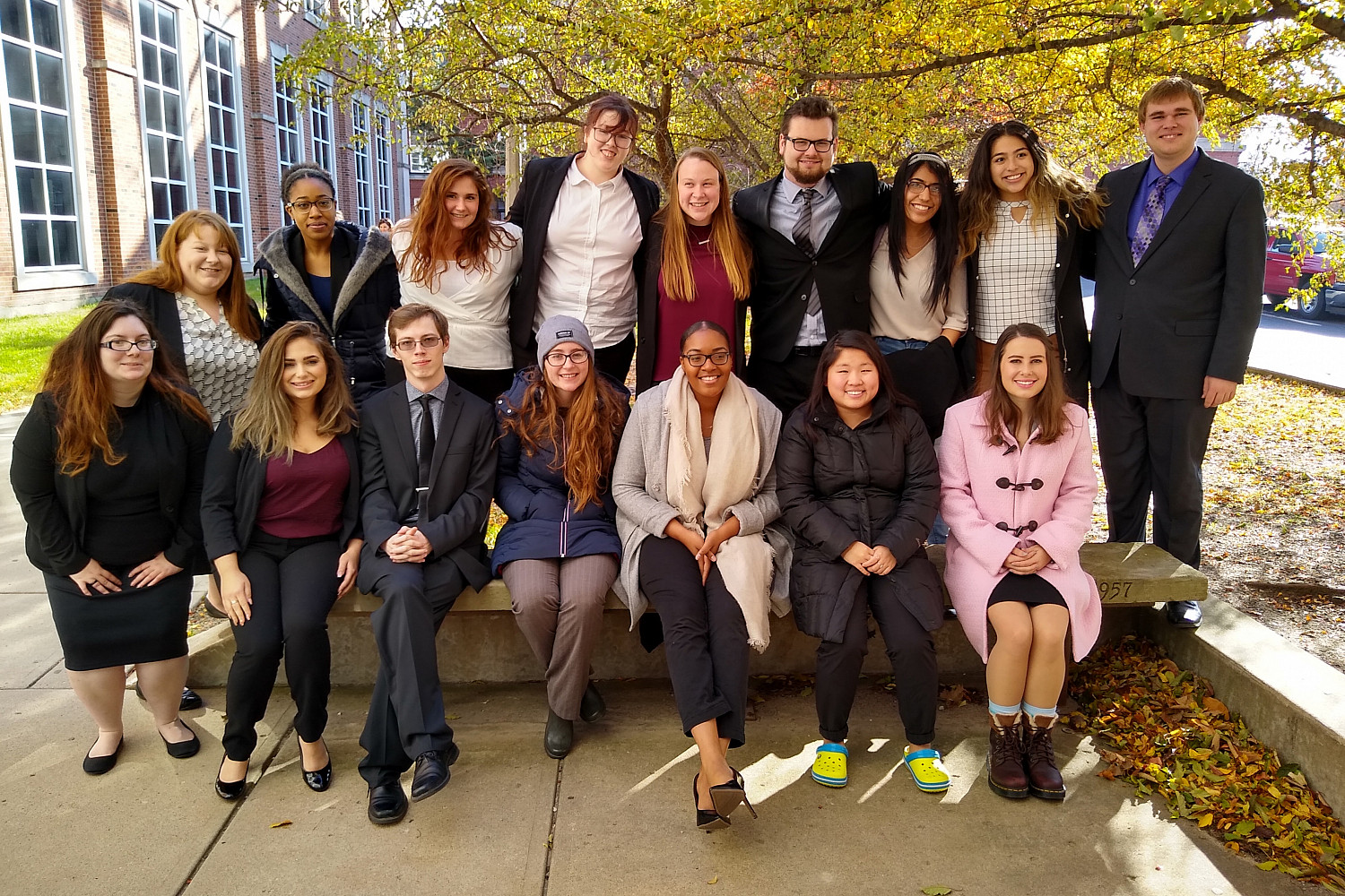 The 2019 Mock Trial Team.