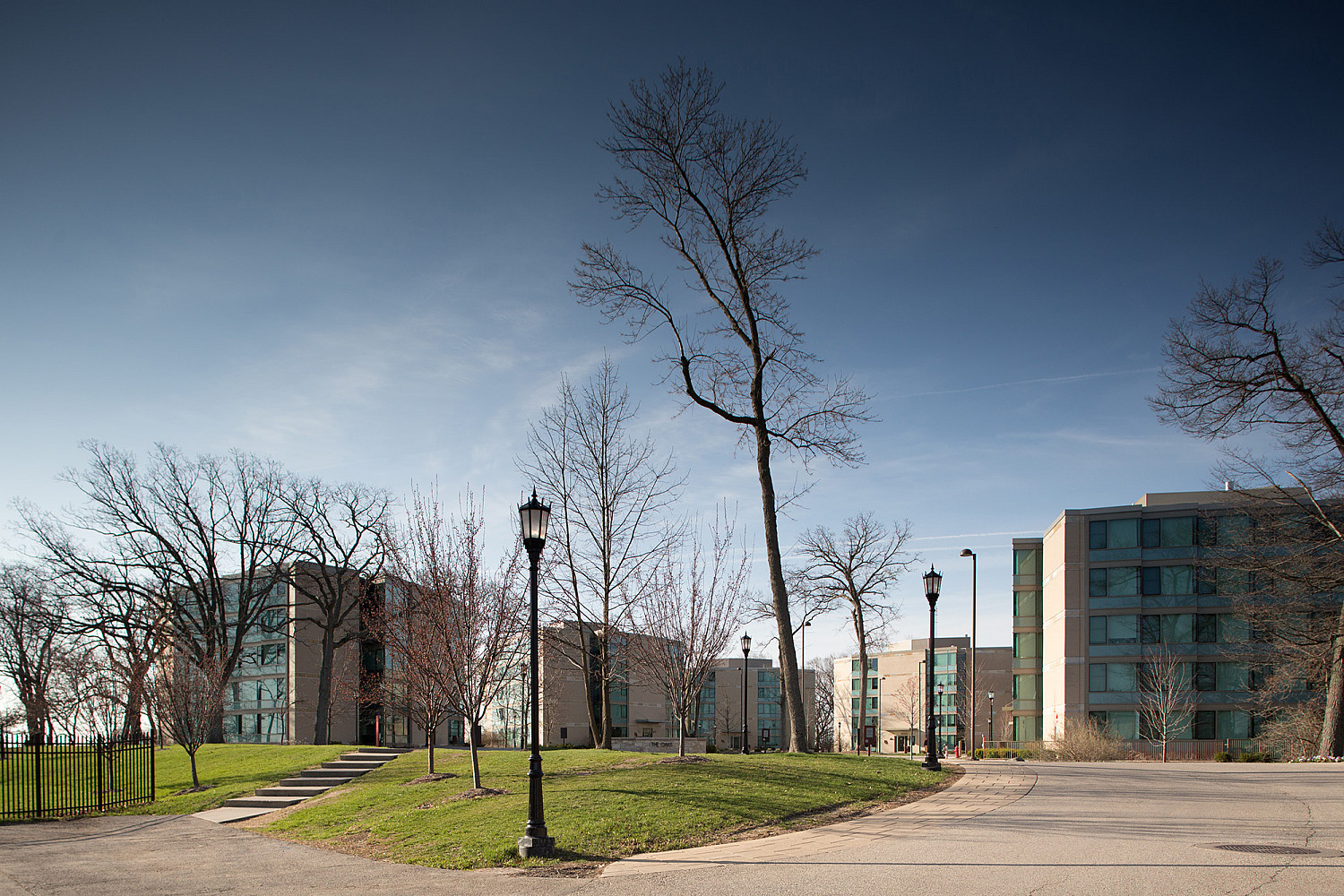 The Oaks Residential Village is a cluster of six residential buildings on the south side of campus, named for the beautiful trees that su...