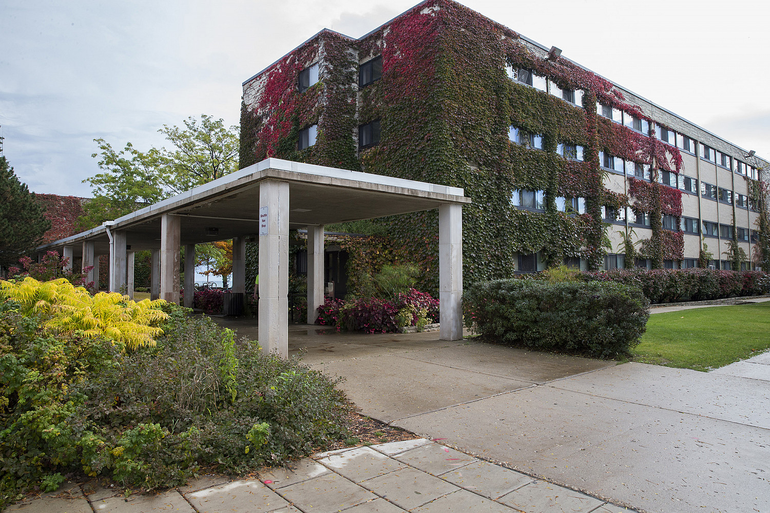 The Johnson Hall exterior.