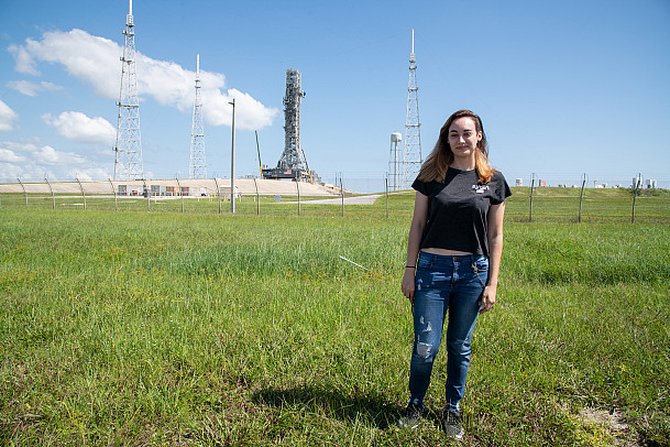 Carthage student at NASA