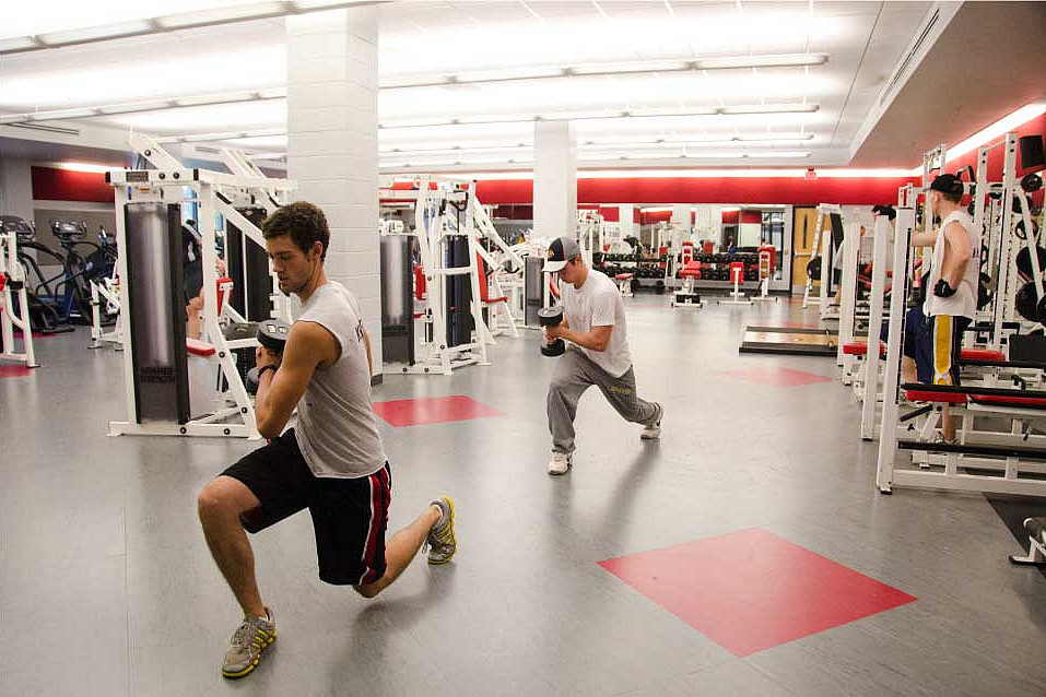 The Semler Fitness Center, a 5,000-square-foot fitness center, has cardio equipment, weight machines, TRX Suspension, free weights, and o...
