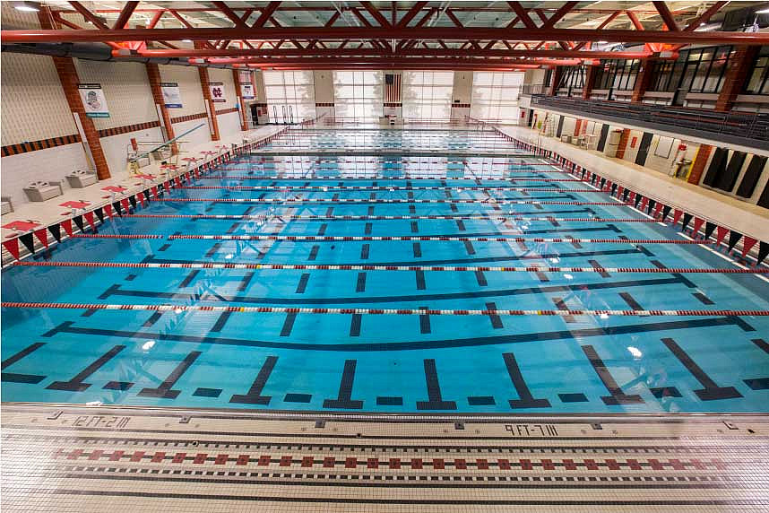 The Koenitzer Aquatic Center features 10 deep-water lanes for competition and an additional six lanes for warm-up and cool-down. A separa...