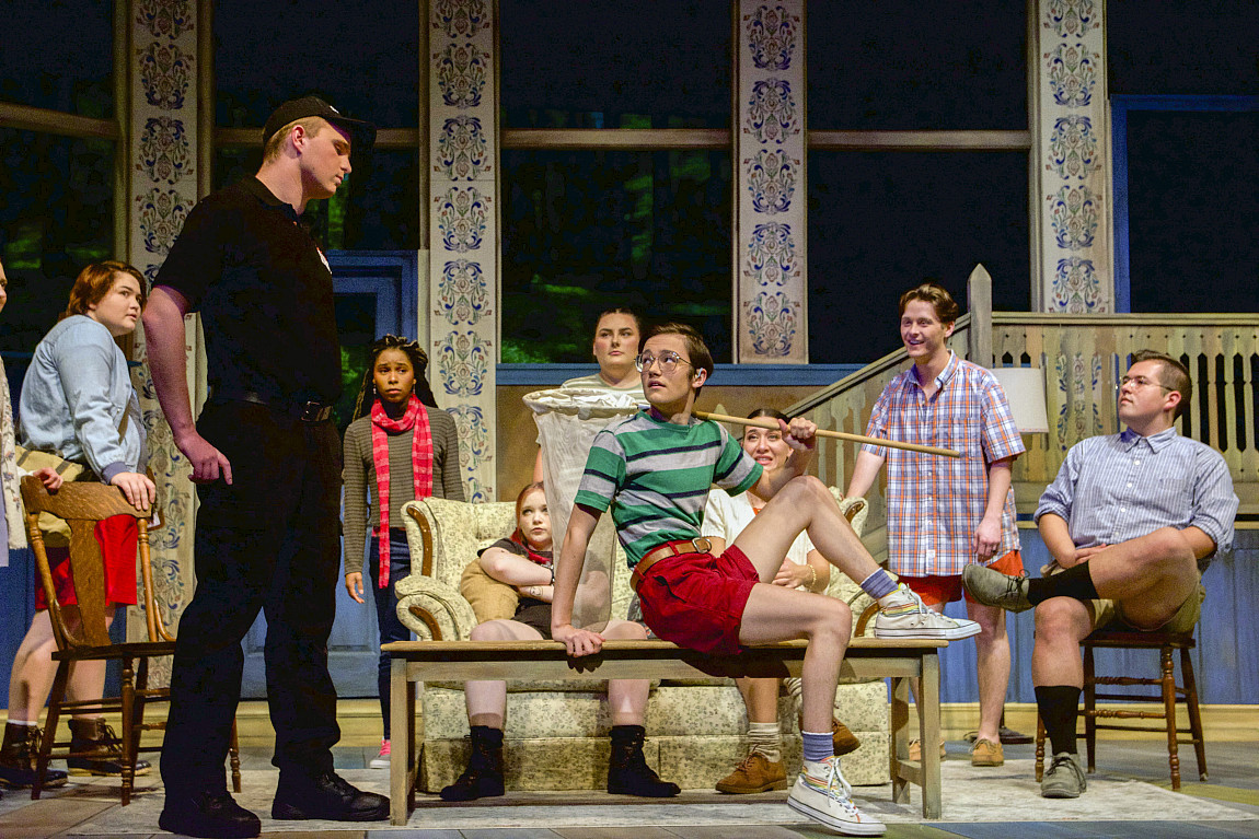 A photo of a Carthage Theatre Program performance.