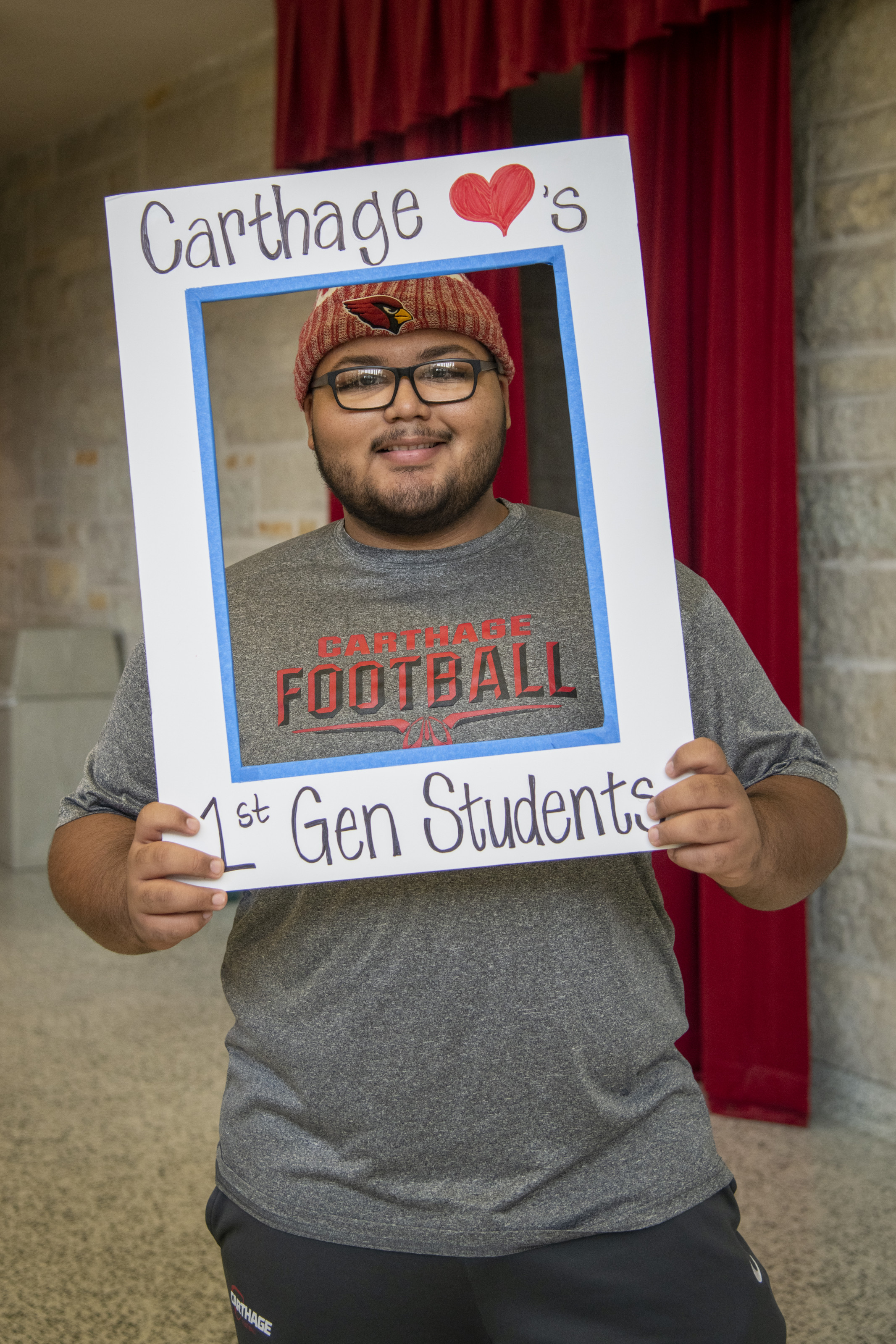 Carthage regularly holds special events to welcome first-generation students.