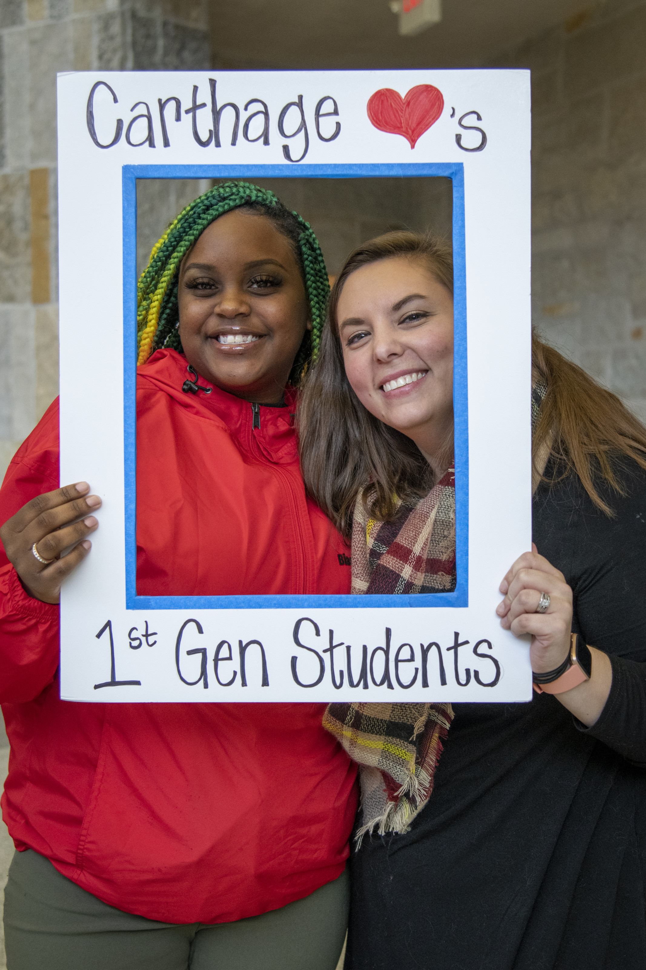Carthage regularly holds special events to welcome first-generation students.
