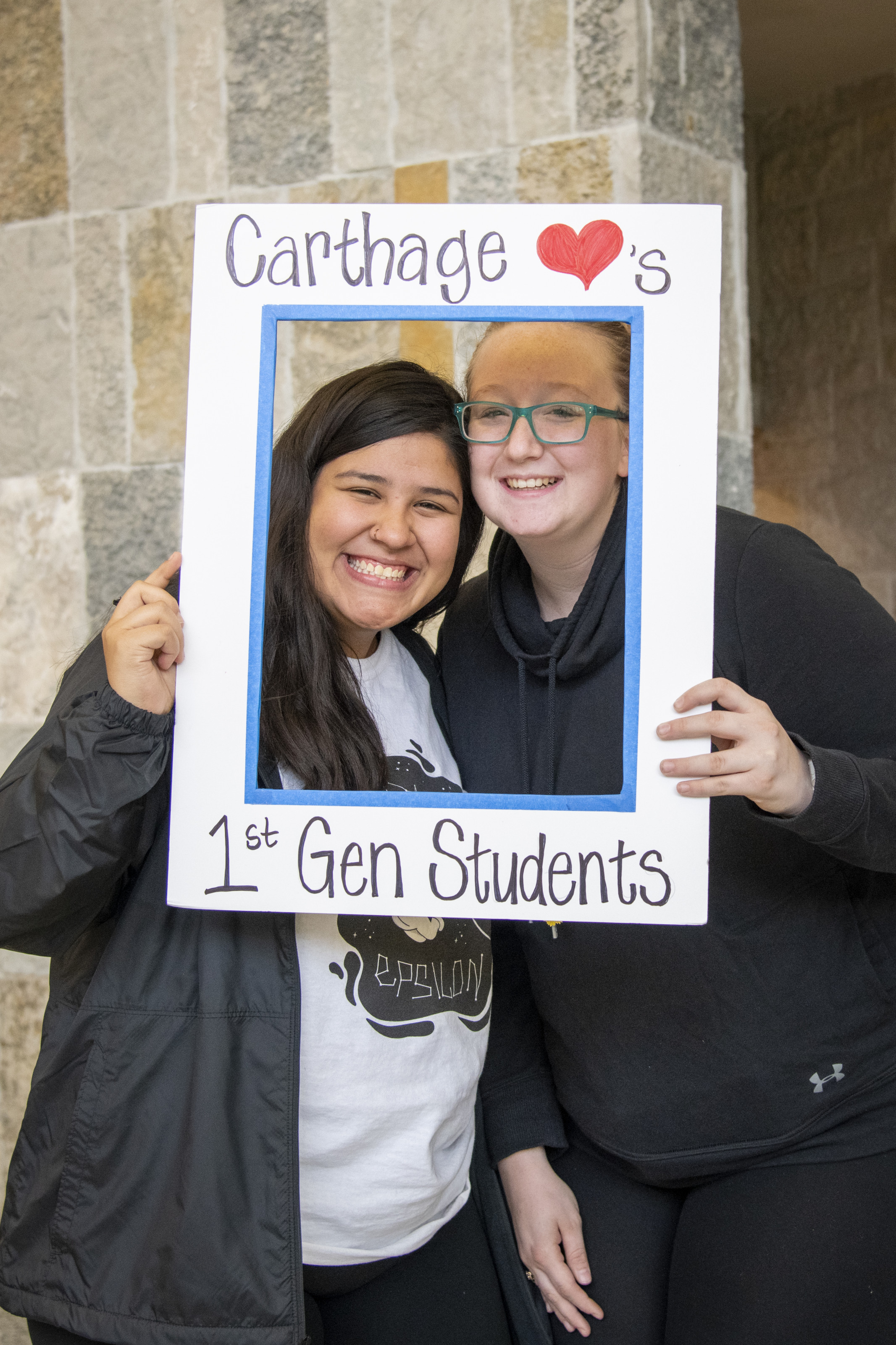 Carthage regularly holds special events to welcome first-generation students.