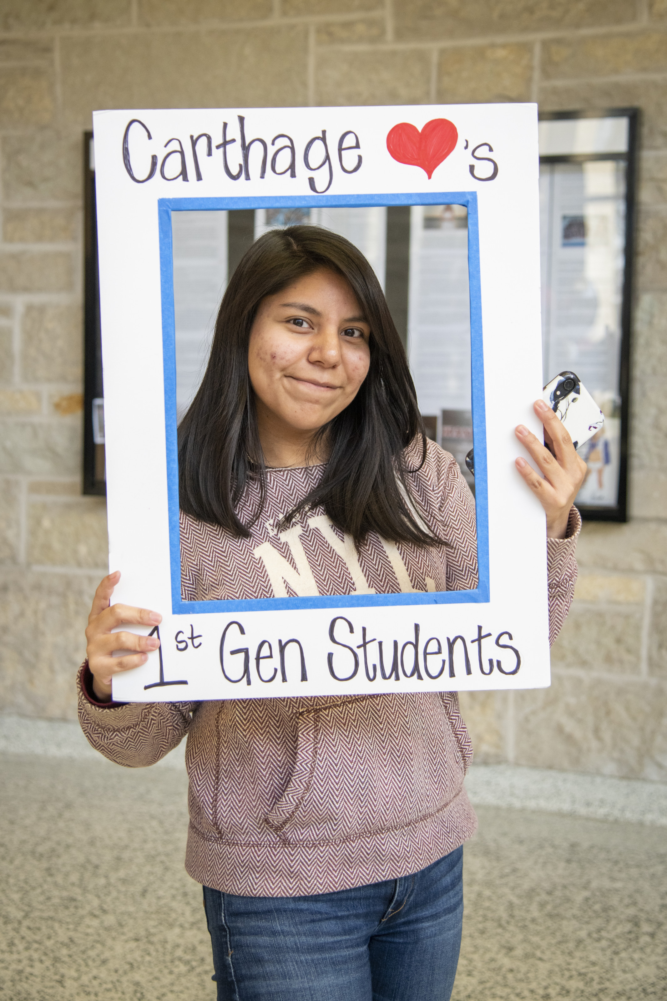 Carthage regularly holds special events to welcome first-generation students.