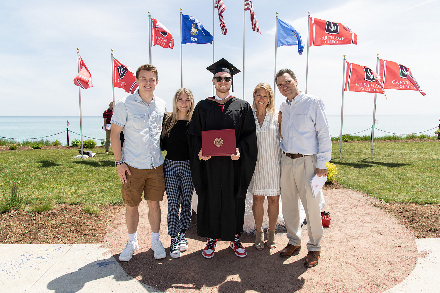 Lots of schools wear the four-year label. At Carthage, we stand behind it!