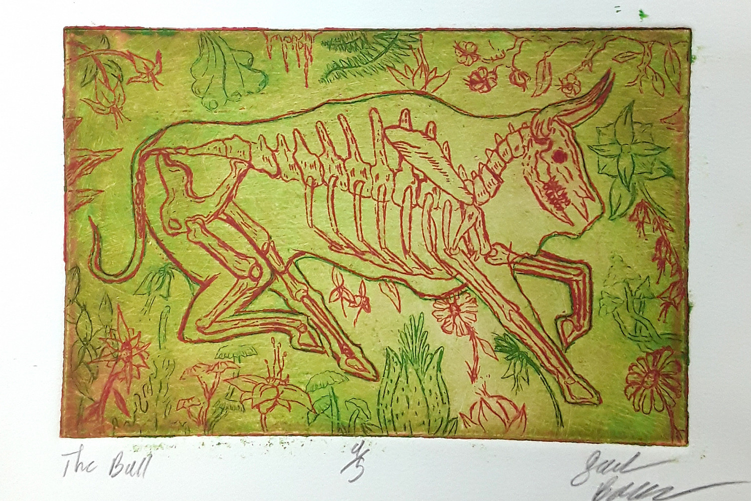 Intaglio print, Jack Ballanger