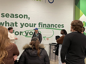 Brian Mason, assistant coach for the Indianapolis Colts, at Lucas Oil Stadium.