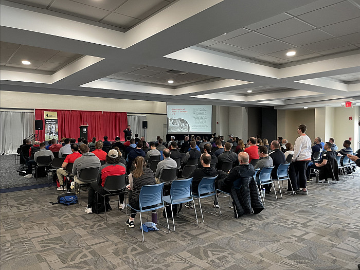 Carthage hosted a National Strength and Conditioning State Conference on April 5.
