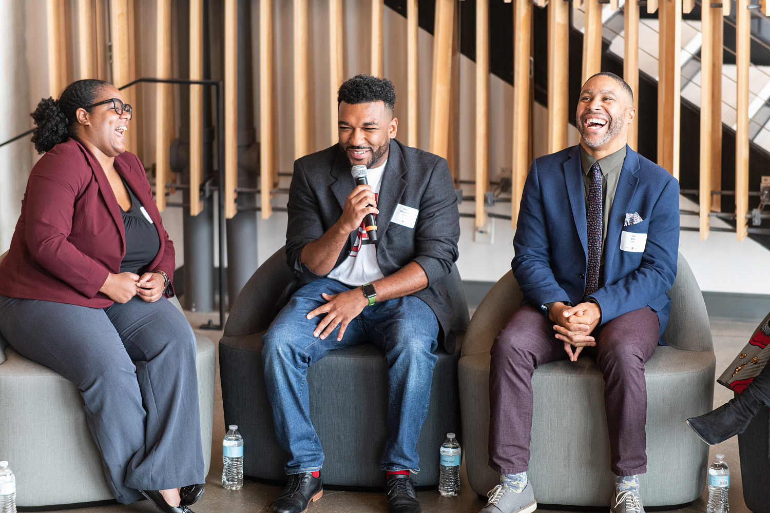 Carthage's Wiggan-Kenniebrew Black Alumni Network holds panel discussions on campus during Homecoming weekend.