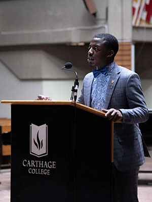 Philip Hunter '24, former BSU president