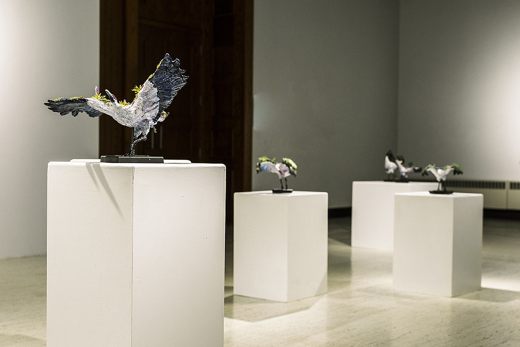 “Declassified Art Gallery in the H. F. Johnson Gallery of Art in 2021.