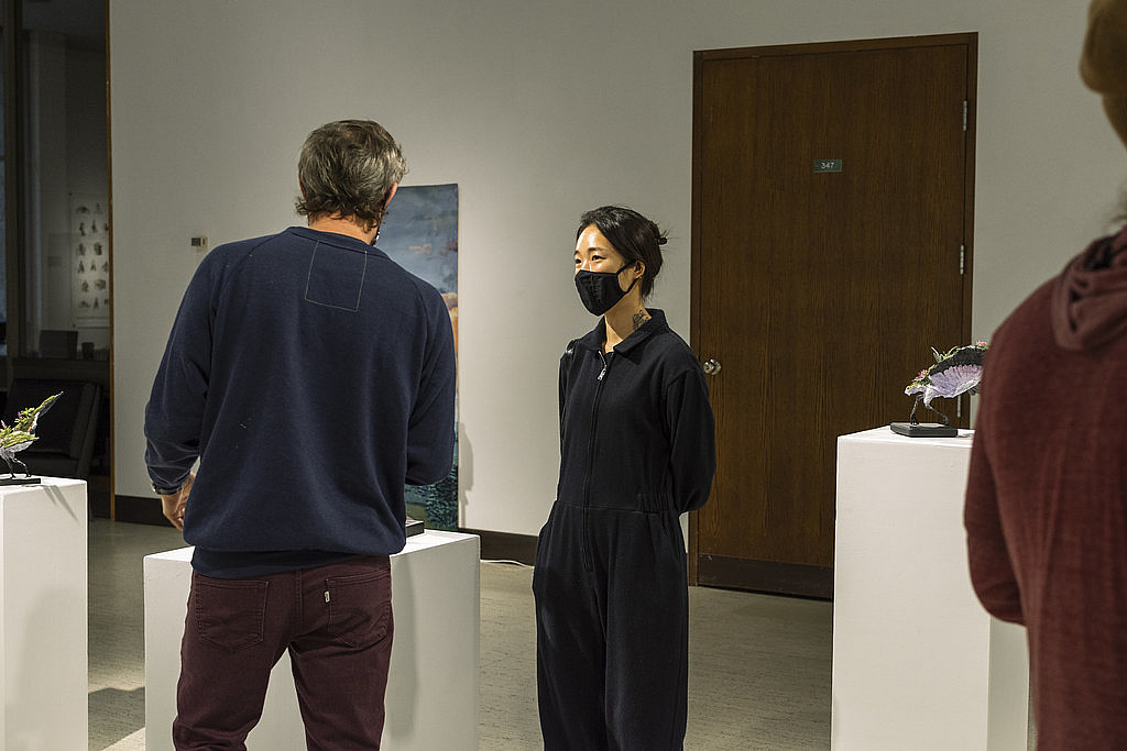 “Declassified Art Gallery in the H. F. Johnson Gallery of Art in 2021.