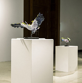 ?Declassified? Art Gallery in the H. F. Johnson Gallery of Art in 2021.