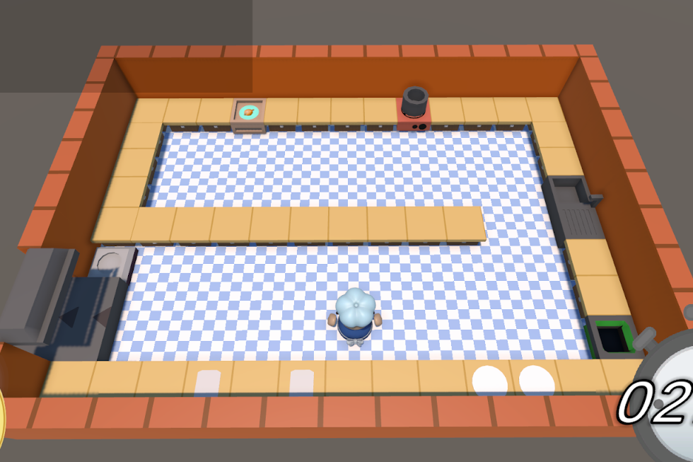 Undercooked 3D student project.