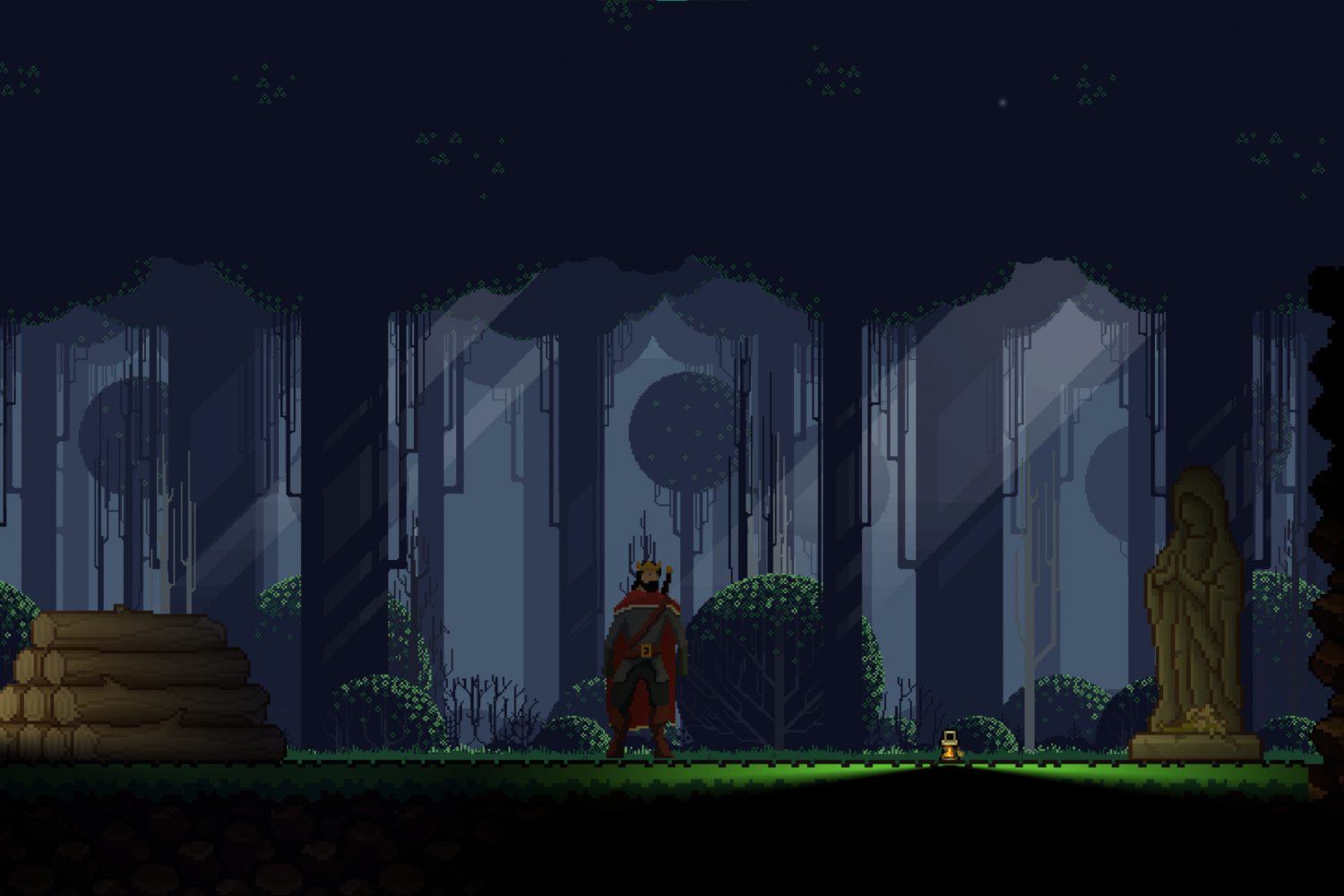 A student's 2D platformer project.