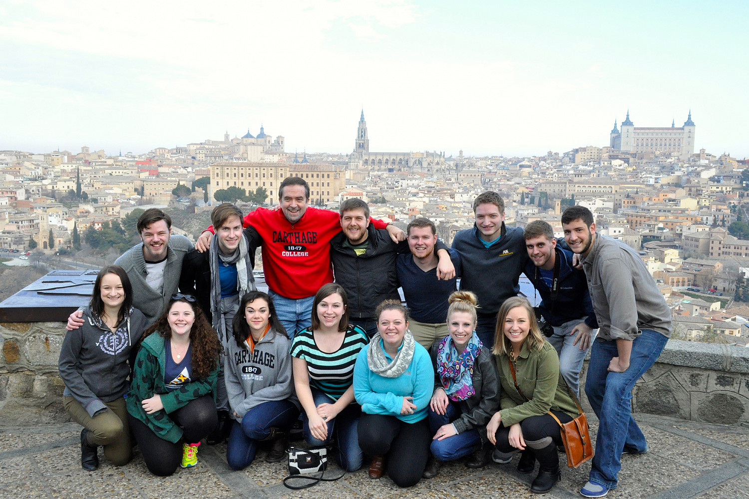 Carthage music students tour Europe during J-Term.