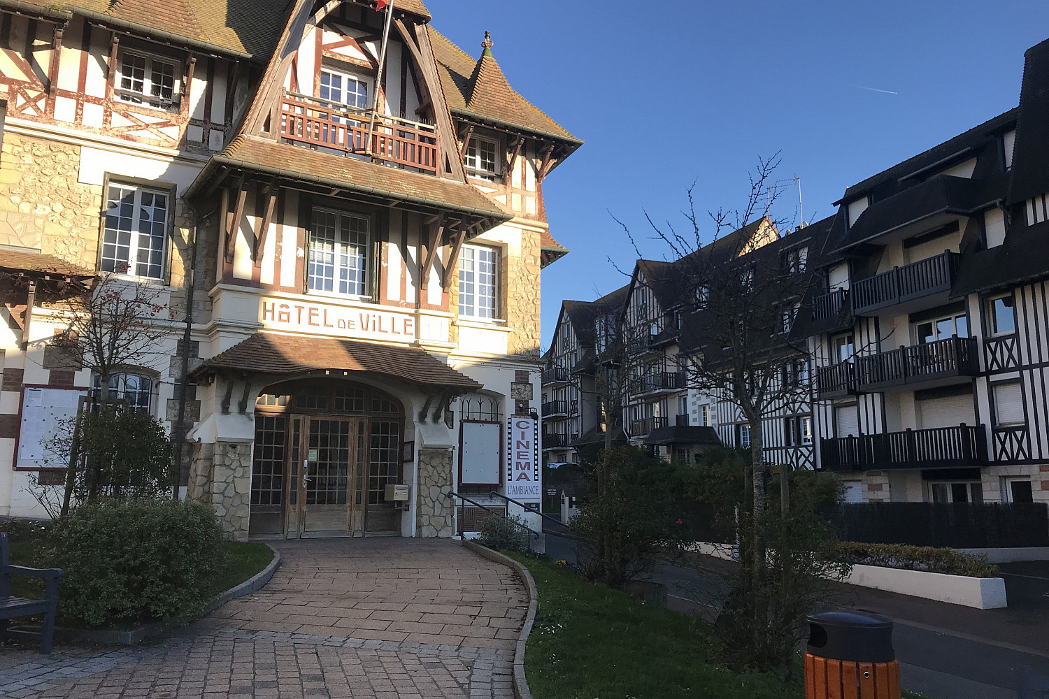 Blonville-sur-Mer, a commune in the Normandy region in northwestern France.