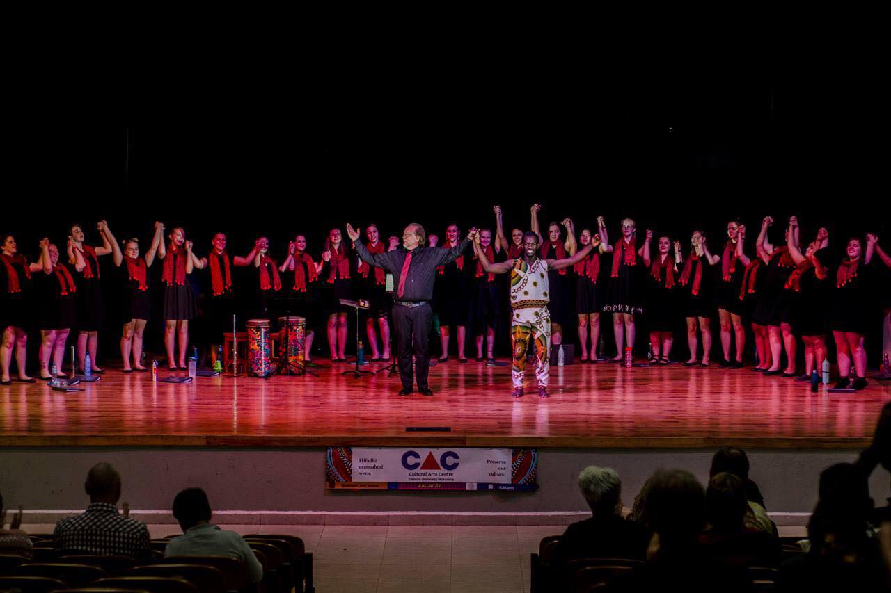 The Carthage Treble Choir on their tour to Tanzania.