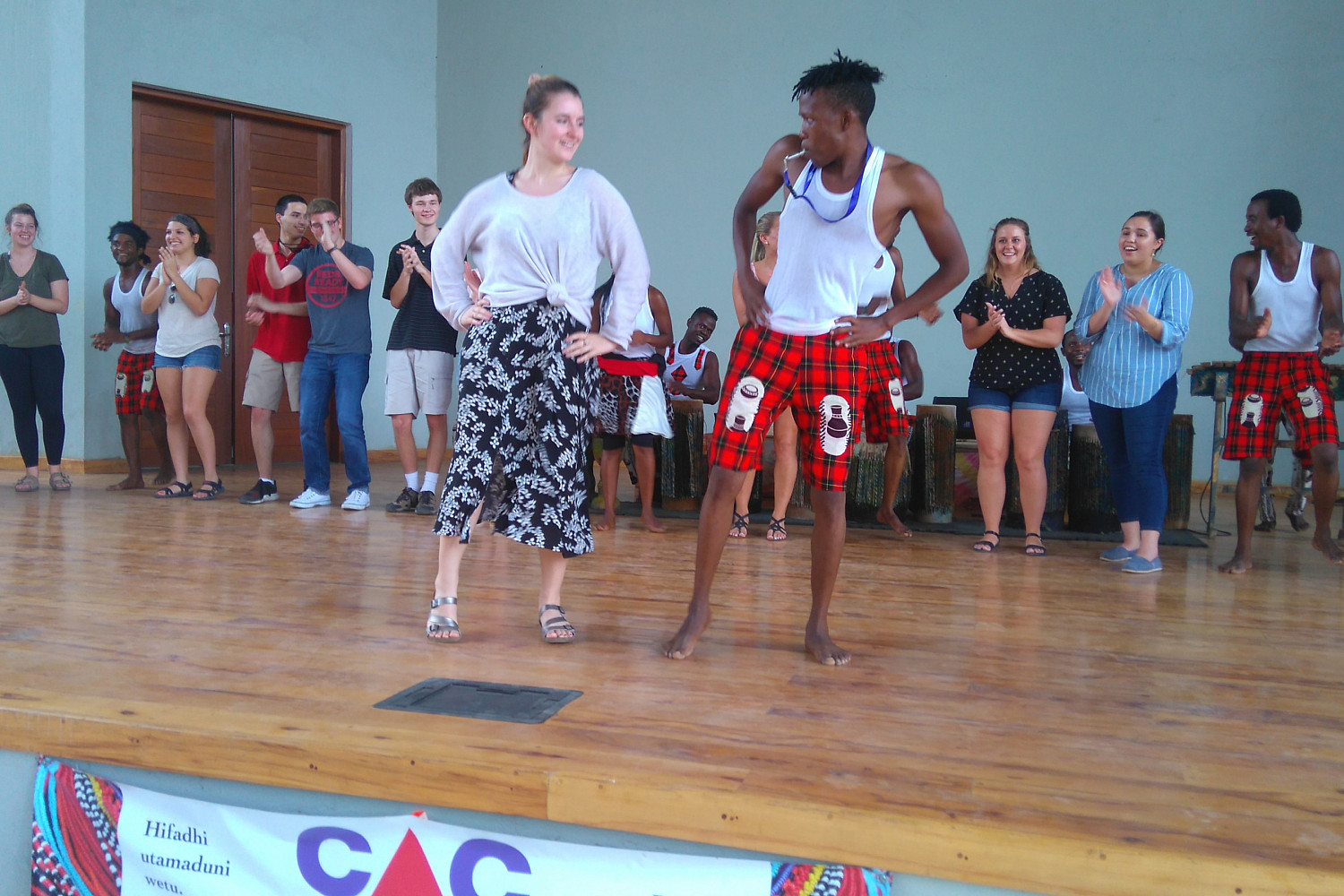 Students in Tanzania.