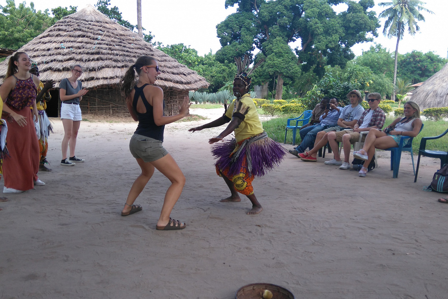 Students in Tanzania.