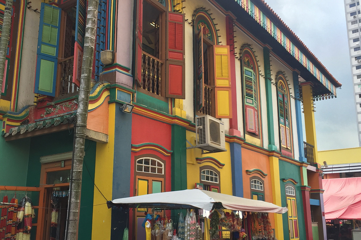 Little India Street in Singapore