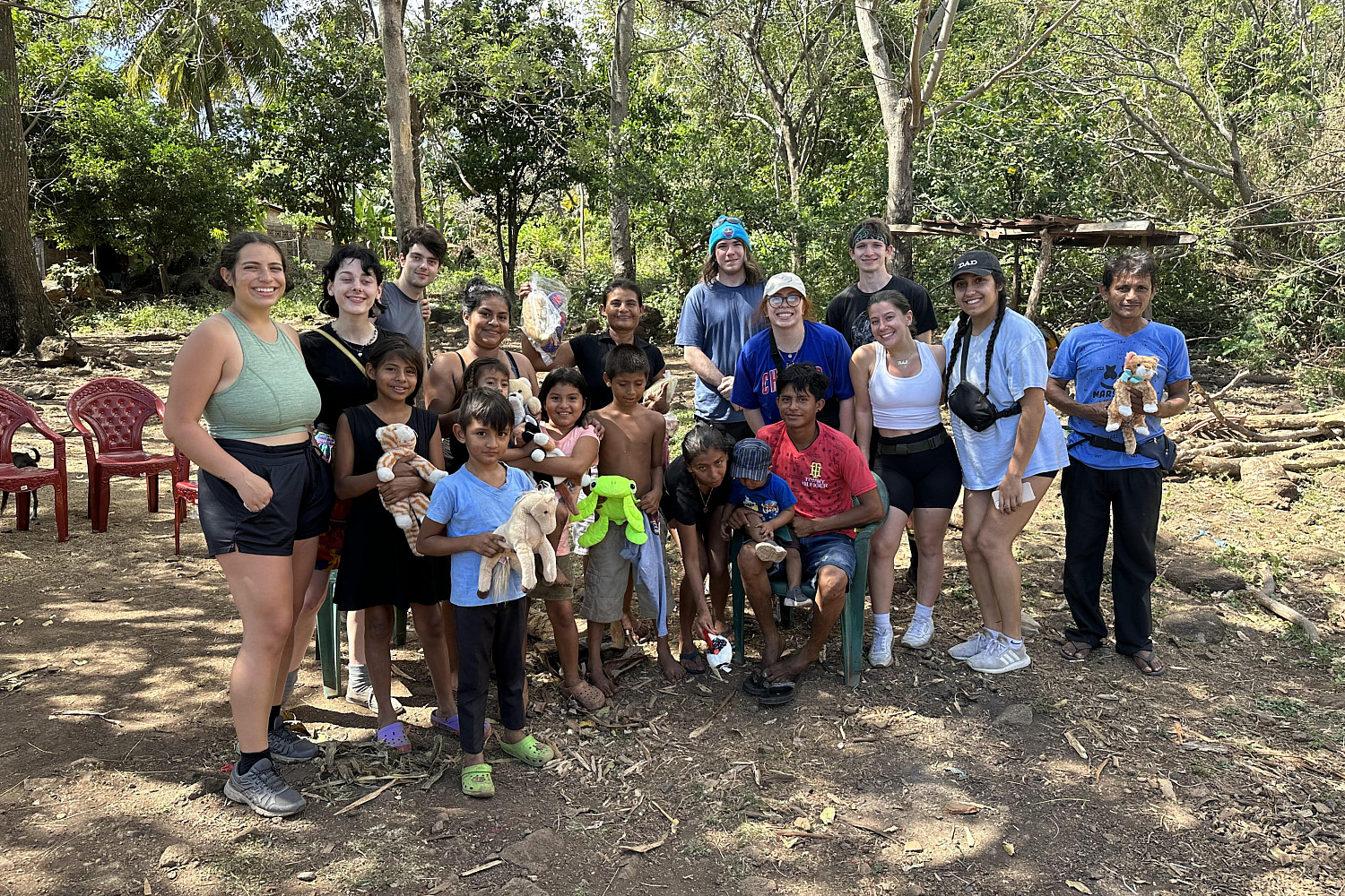 A group photo from Nicaragua.