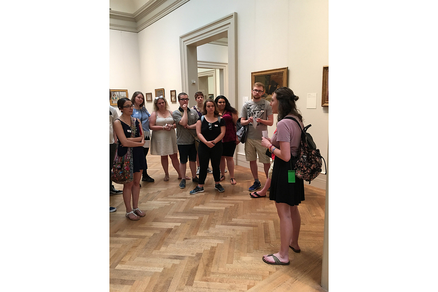 Students will examine art at multiple major art museums.