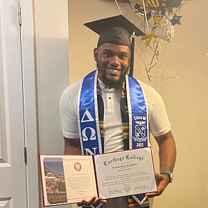 Brandon Burries '22, M.Ed. '24