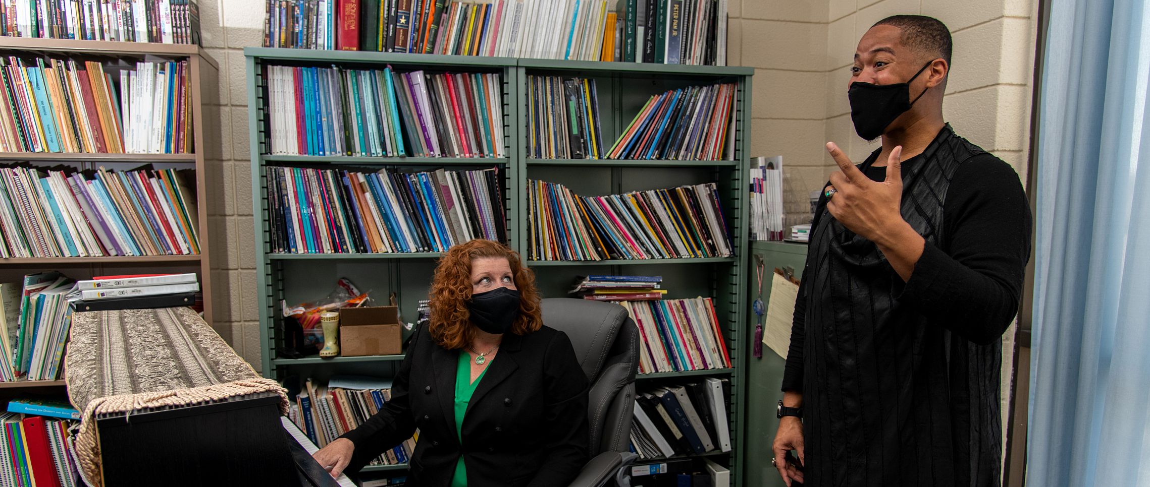 Collage of Master of Music students.