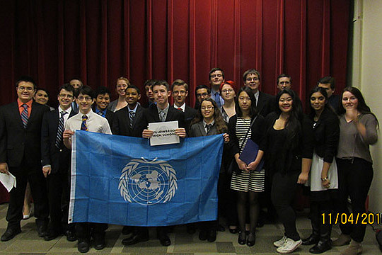 Willowbrook High School at the 2016 High School Conference at Carthage.