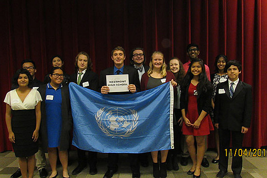 Westmont High School at the 2016 High School Conference at Carthage.