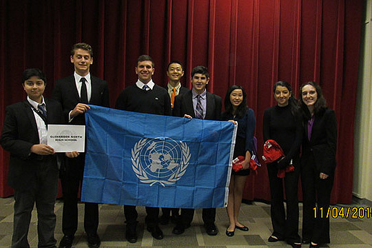 Glenbrook North High School at the 2016 High School Conference at Carthage.