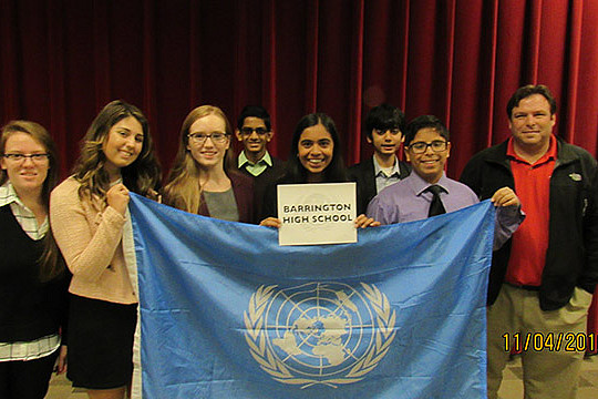 Barrington High School at the 2016 High School Conference at Carthage.