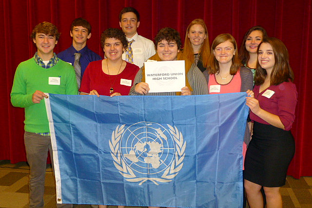 Waterford Union High School at the 2016 High School Conference at Carthage.