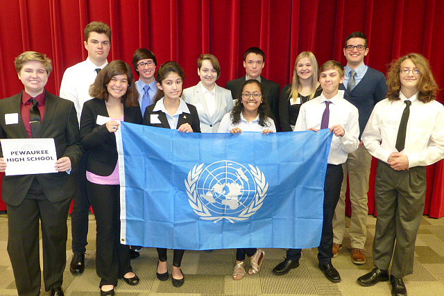Pewaukee High School at the 2016 High School Conference at Carthage.
