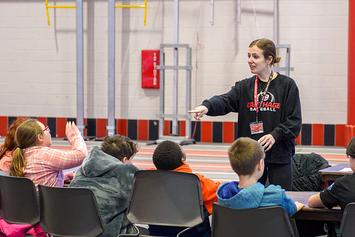 Carthage elementary education students host the first-ever Energy Conservation Day to teach science to local fifth-graders.