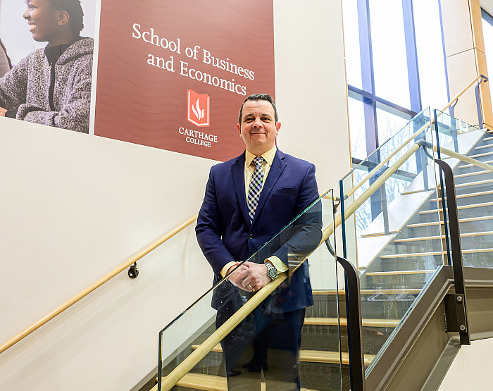 Joseph Tenuta was named the next Rogers Palmer Distinguished Professor in Business on April 24, 2025.
