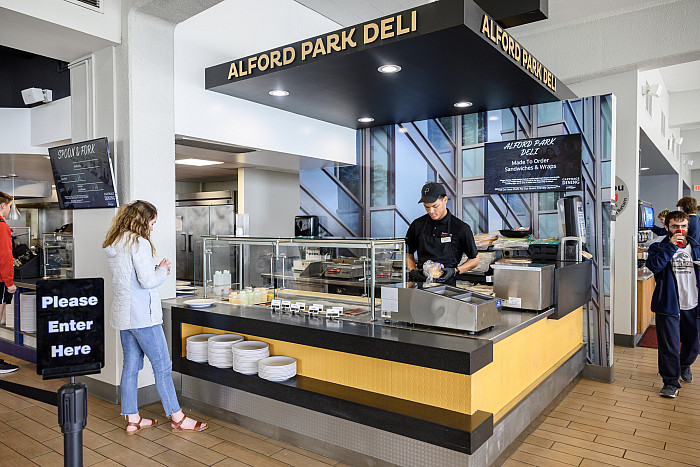 Alford Park Deli in the Caf